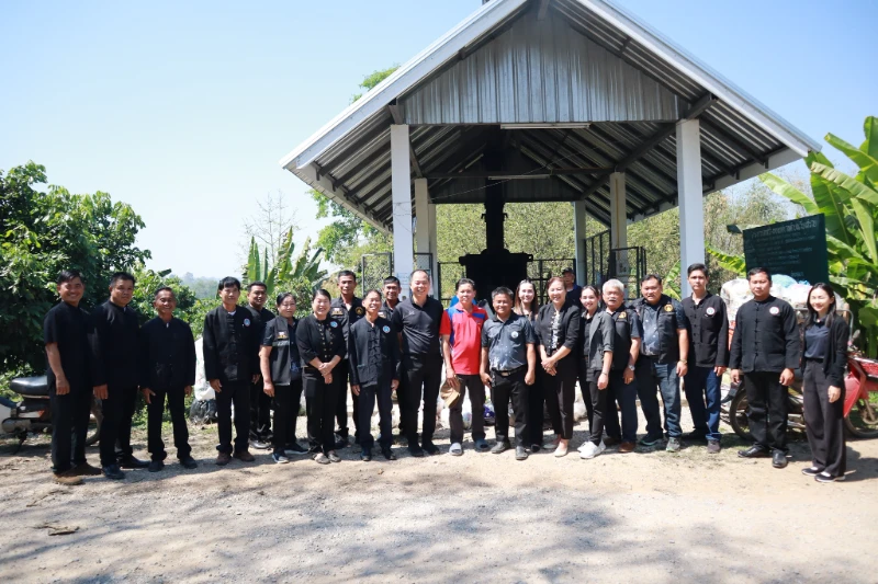 เข้าศึกษาการจัดการขยะในชุมชนในพื้นที่ของเทศบาลตำบลเวียงสรว