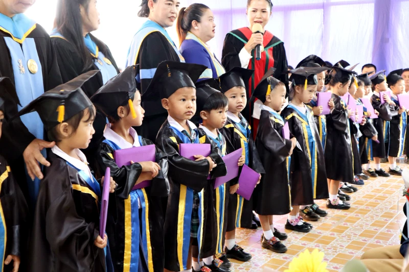 บัณฑิตน้อย ศพด.อบต.เจดีย์หลวง บ้านแม่ตาแมว