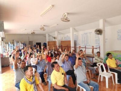 Read more about the article ประชุมประชาคมหมู่บ้าน หมู่ที่ 1 บ้านป่าตึงงาม