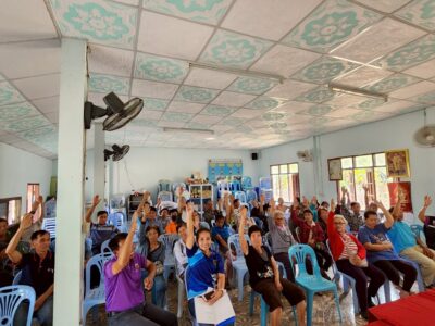 Read more about the article ประชาคมหมู่บ้าน หมู่ที่ 12 บ้านใหม่ร่องบง